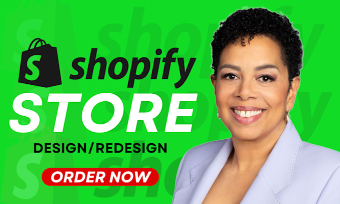 Gig Preview - Do shopify store design redesign shopify website development ecommerce