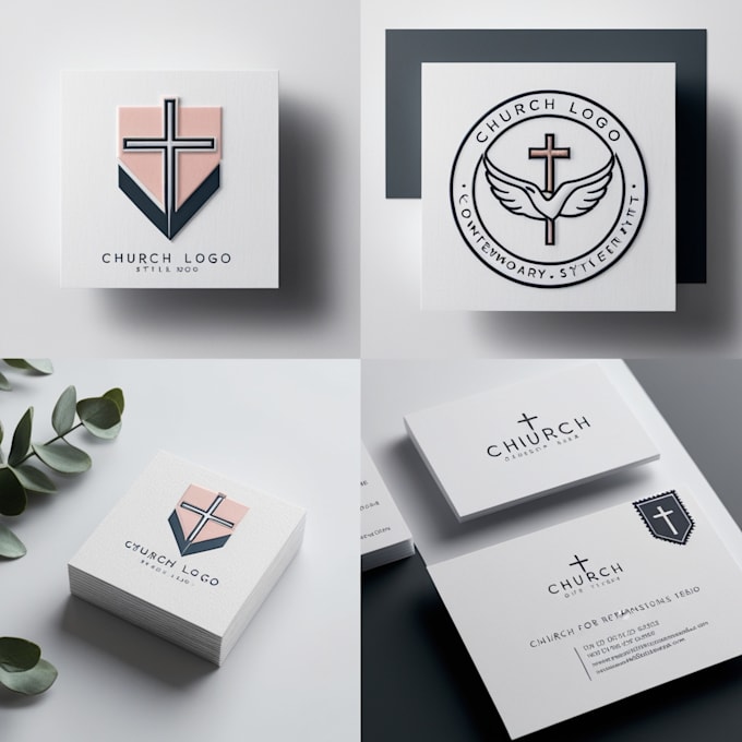 Gig Preview - Design a modern church logo, patch, stamp, business design