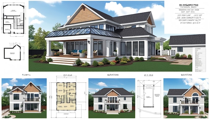 Gig Preview - Design city permit deck floor plans and complete architectural drawings