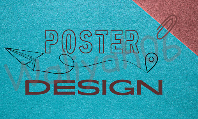 Gig Preview - Design a custom poster for you