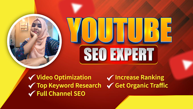 Gig Preview - Do youtube channel SEO and video optimization for top ranking on search results