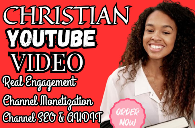 Bestseller - do organic christian youtube video promotion for monetization