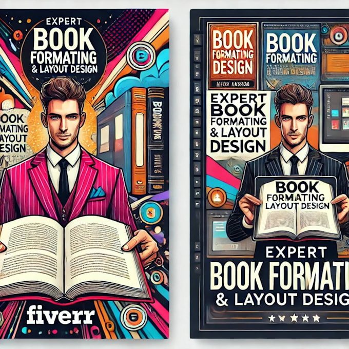 Gig Preview - Format book and layout design ebook for amazon KDP