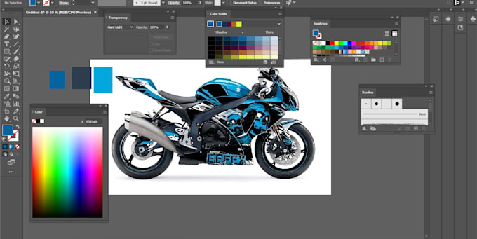 Gig Preview - Do undefined motorcycle wrap design, bike wrap, car wrap, airplane wrap