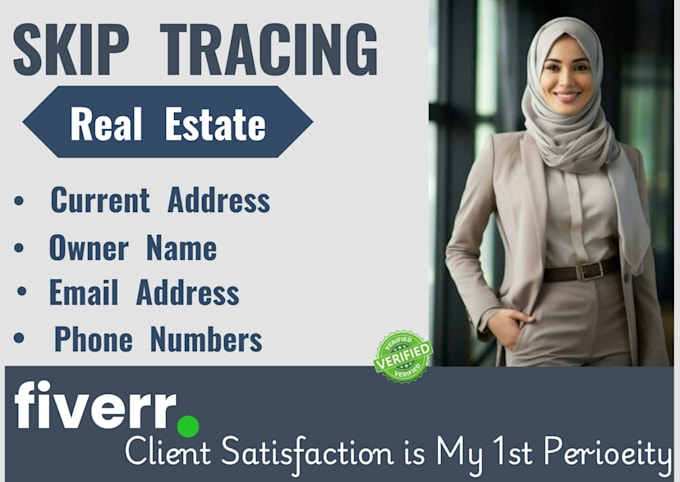 Gig Preview - Affordable real estate bulk skip tracing and leads generation