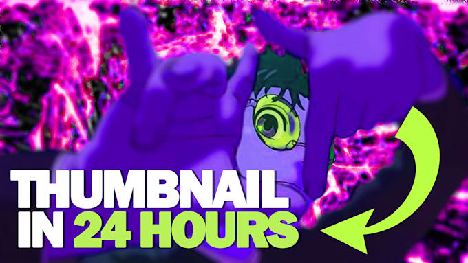 Gig Preview - Design anime thumbnails within 24 hours