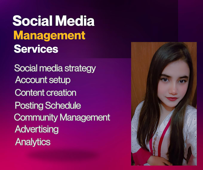 Gig Preview - Be your social media manager and virtual assistant