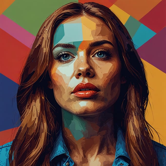 Gig Preview - Make a fantastic wpap pop art out of your photo