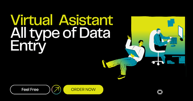 Gig Preview - Be your virtual assistant and data entry expert