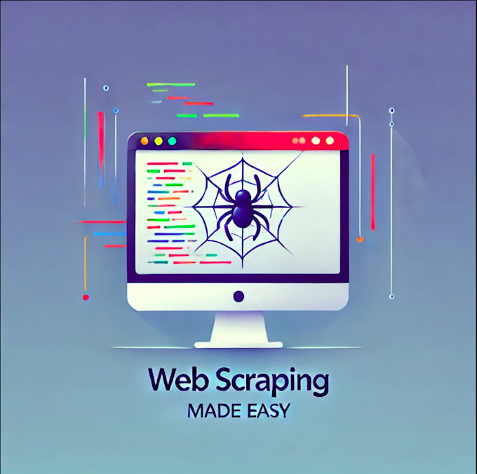 Gig Preview - Scrape dynamic websites with python, selenium and scrapy