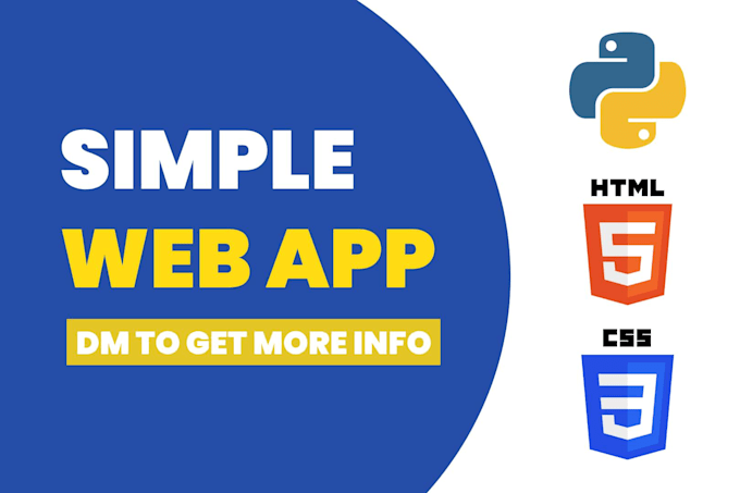 Gig Preview - Create custom simple web application that will run online