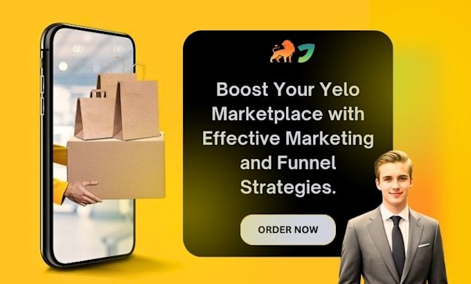 Gig Preview - Boost your yelo marketplace with effective marketing and sales funnel strategies