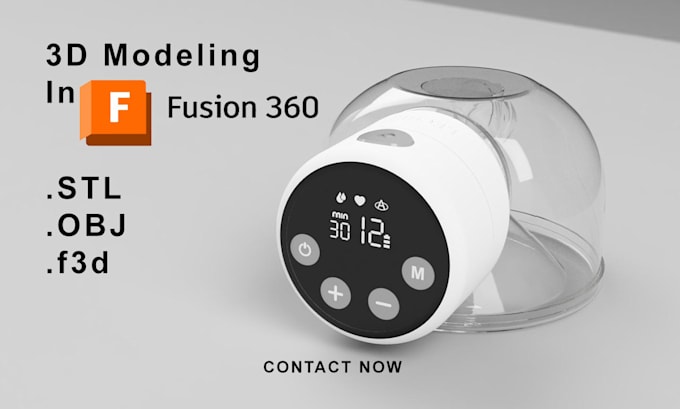 Gig Preview - Do 3d cad product design rendering, modeling in fusion 360