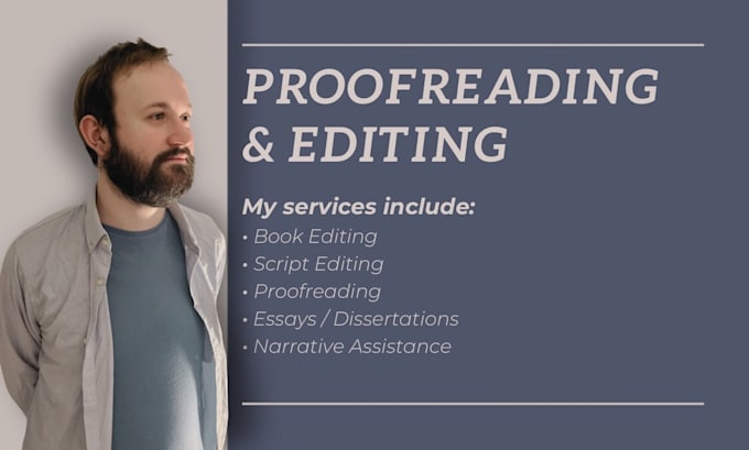 Bestseller - proofread and edit your novel, script, essay and more