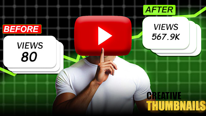 Gig Preview - Design you professional youtube thumbnails