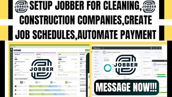 Gig Preview - Set up jobber for cleaning companies,create job schedules,reminders for payment