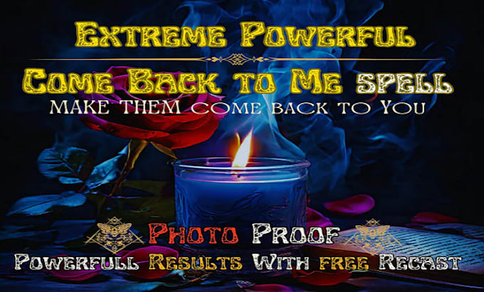 Gig Preview - Get your  back ex love spell ,love spell casting, protection spell, your wish