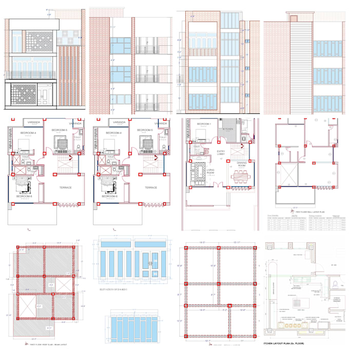 Gig Preview - Trace or, generate floor plans in 2d or, 3d