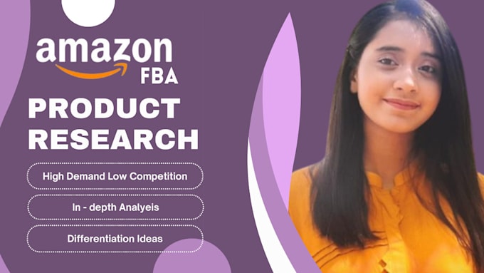 Gig Preview - Do amazon product research for fba private label success