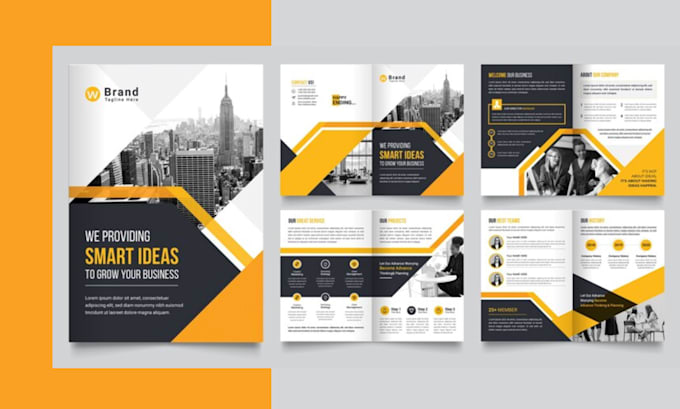 Gig Preview - Design marketing brochure, medical brochure, leaflet, pamphlet, bifold, trifold