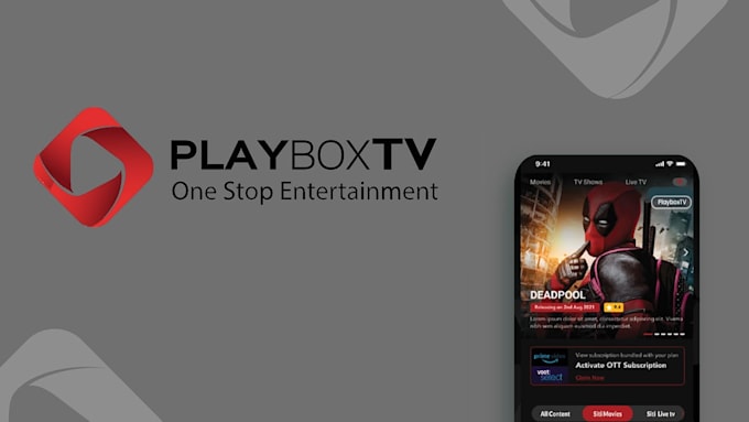 Gig Preview - Build live streaming app, iptv app, video streaming app, ott app