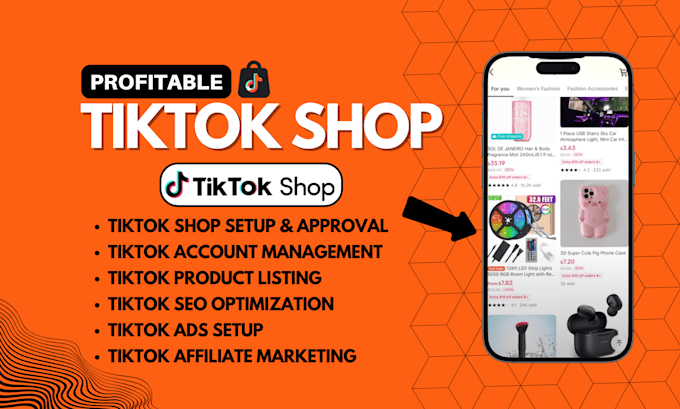 Gig Preview - Set up tiktok shop, tiktok shop ads, and do tik tok affiliate marketing