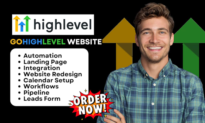 Gig Preview - Setup gohighlevel sales funnel gohighlevel landing page gohighlevel course