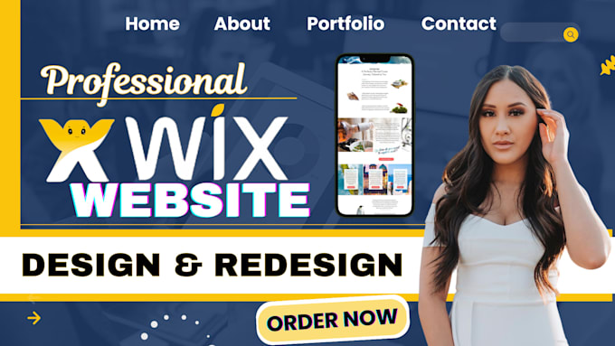 Gig Preview - Design and redesign ecommerce wix website for your business