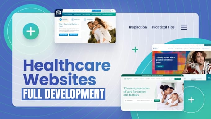 Gig Preview - Build medical, healthcare, home care, dental, clinic website