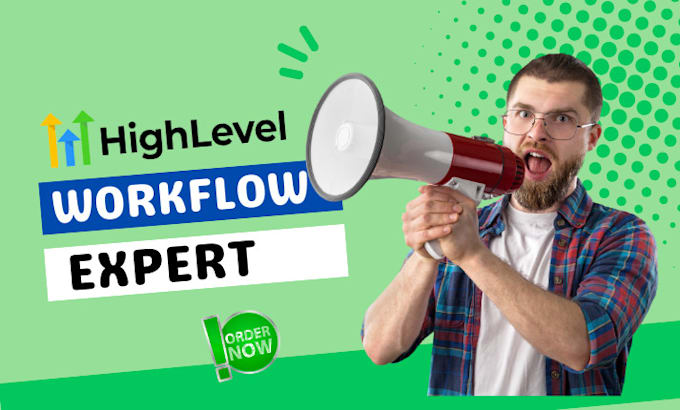 Gig Preview - Setup go highlevel sales funnel gohighlevel workflow automation ghl websites