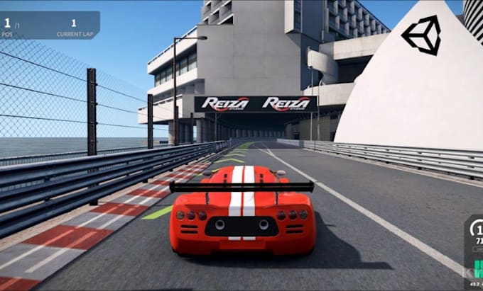 Gig Preview - Develop extreme car racing game for PC, steam, android and IOS in unity 3d