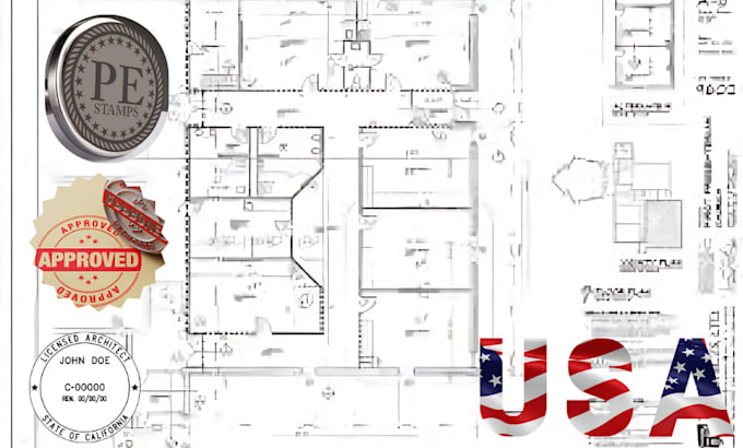 Gig Preview - Draw architectural floor plans, adu site plans and USA pe stamp