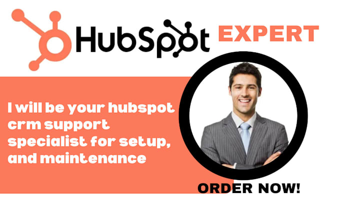 Gig Preview - Be your hubspot crm support specialist for setup, and maintenance