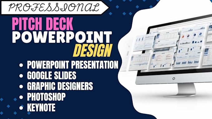 Gig Preview - Design powerpoint presentation, google slide, powerpoint template and pitch deck