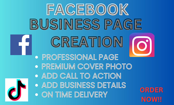 Gig Preview - Setup and design facebook business page and social media setup