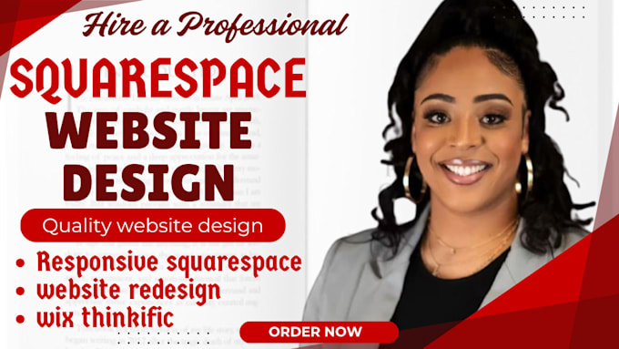 Gig Preview - Design and develop a squarespace website