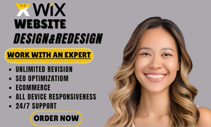 Gig Preview - Wix website expert wix website design wix website redesign wix website developer