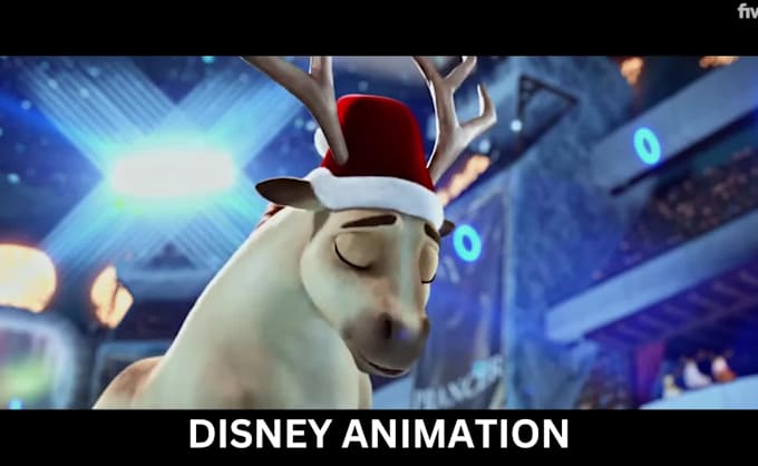 Gig Preview - Do disney animation,disney cartoon,3d disney pixar style,marketing video