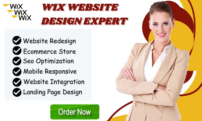 Bestseller - wix website design redesign wix landing page wix ecommerce website