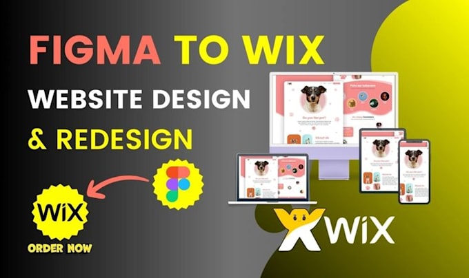 Gig Preview - Do wix website redesign figma to wix studio website expert eccomerce fix domain