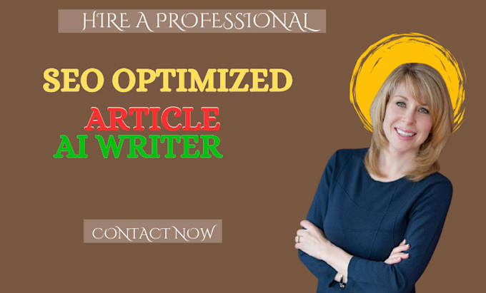 Gig Preview - Write engaging SEO friendly copies in 24 hours zero ai blog post article writer