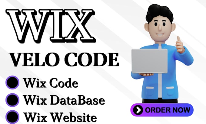 Gig Preview - Build, fix, and optimize your wix website with expert wix velo coding services