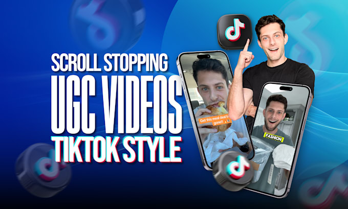 Gig Preview - Create engaging male ugc video ads for tiktok, fb, and reels