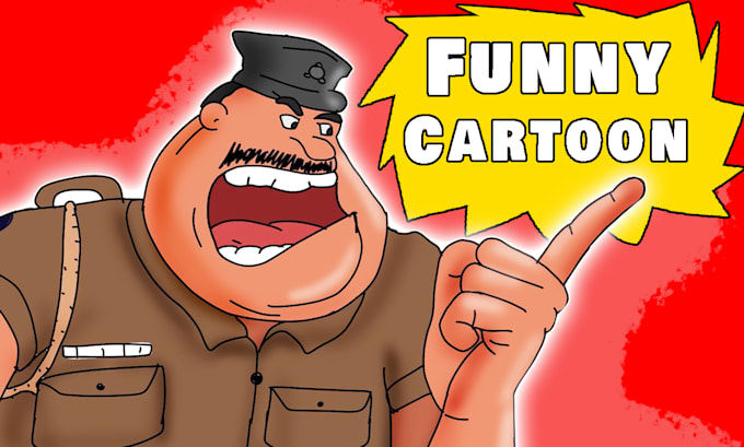 Gig Preview - Make a funny humor cartoon animation