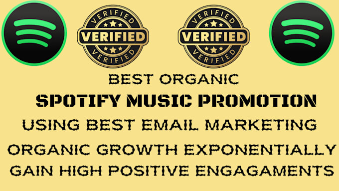 Bestseller - create email marketing campaign to promote spotify music