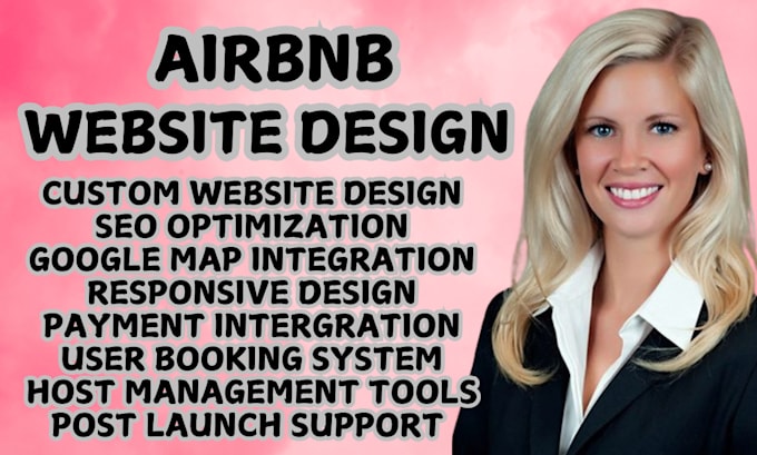 Gig Preview - Airbnb website airbnb listing website airbnb booking airbnb promotion