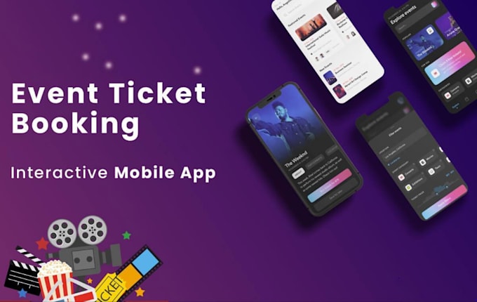 Gig Preview - Build event booking app, ticket selling app, conference app, live streaming app