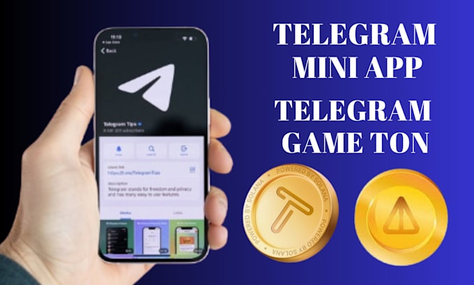 Gig Preview - Create telegram minapp telegram bot telegram game ton base notcoin mini app