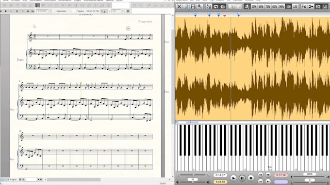 Gig Preview - Professionally transcribe your music to sheet music