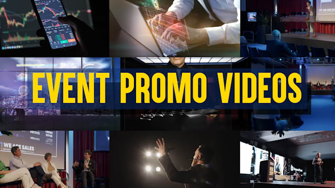 Gig Preview - Create an amazement creative event promo video